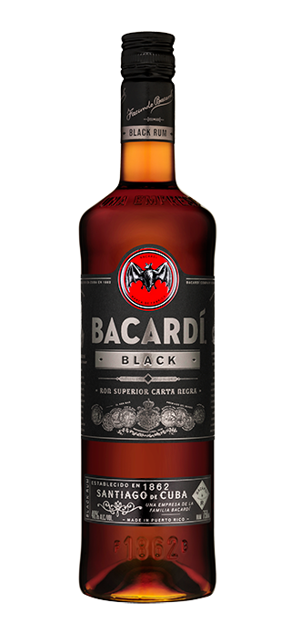 Bacardi Black Rum - top rum brands in India with price List