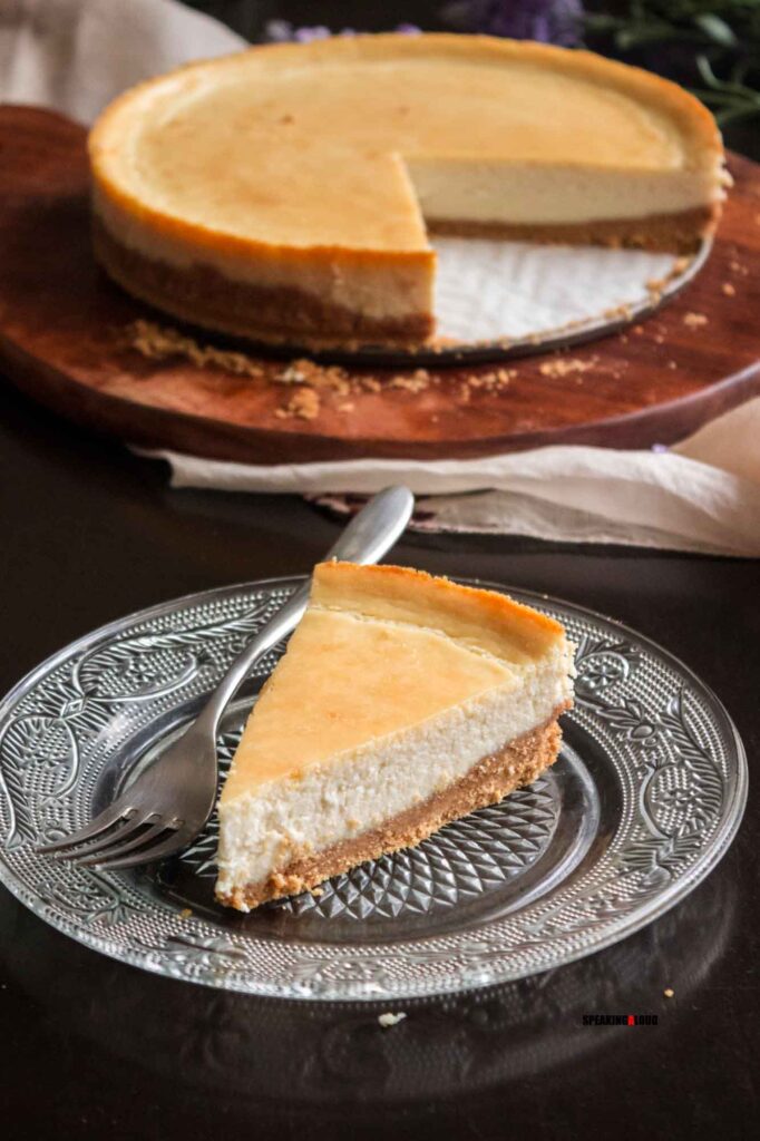 perfectly baked cheesecake recipe without using cream cheese and gelatin
