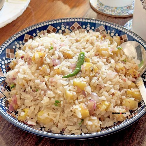 Bengali chirer pulao recipe
