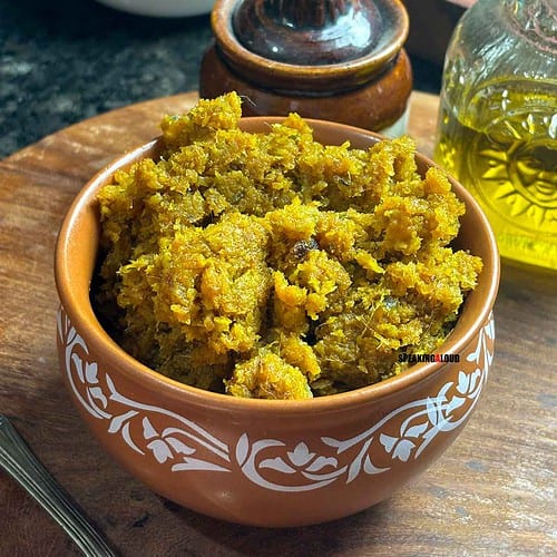 loitta macher jhuro - recipe for bombay duck in Bengali