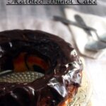 Chocolate Vanilla Swirl Cake with Chocolate Ganache