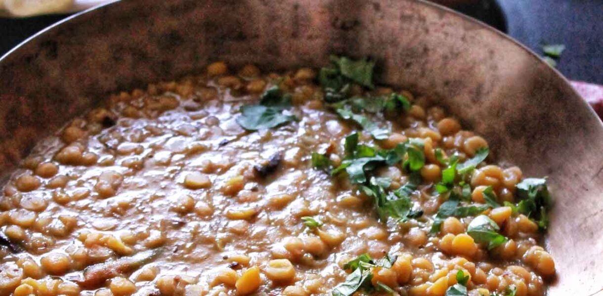 Cholar Dal recipe in Bengali Style