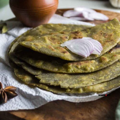 Palak Parantha recipe