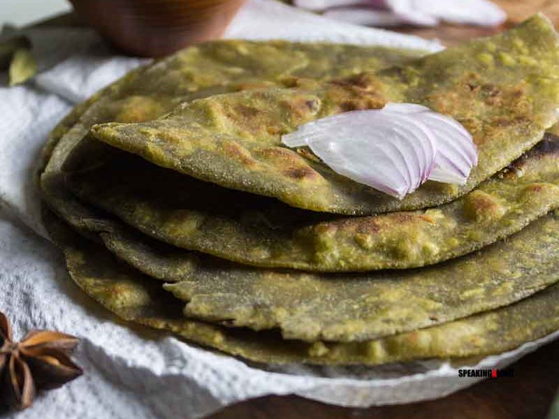 Palak Parantha recipe