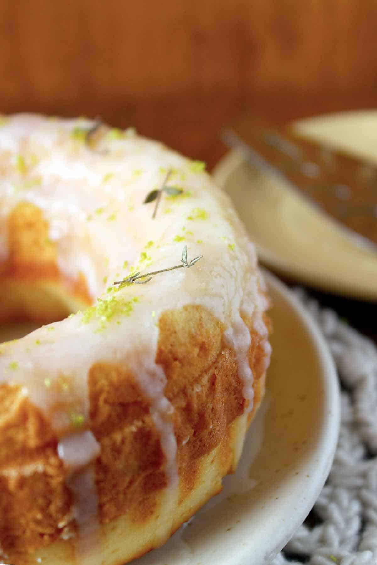 Thyme & Lemon Drizzle Cake