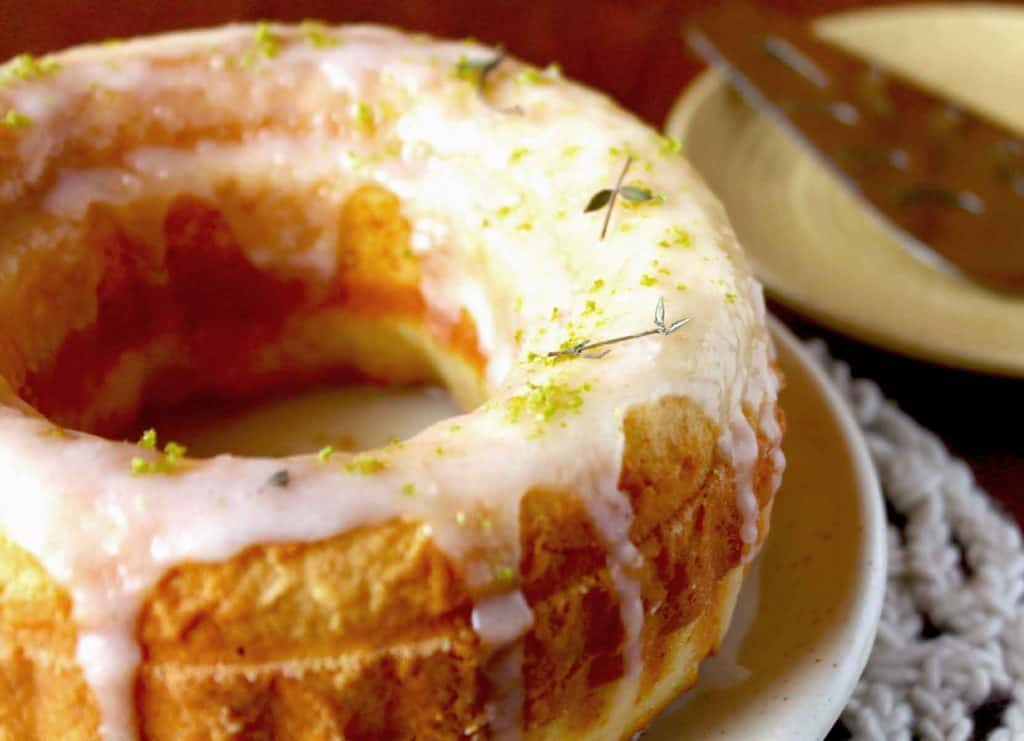 Thyme & Lemon Drizzle Cake