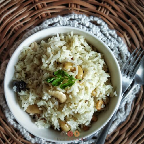 Bengali Mishti Pulao Sweet Pulao Recipe