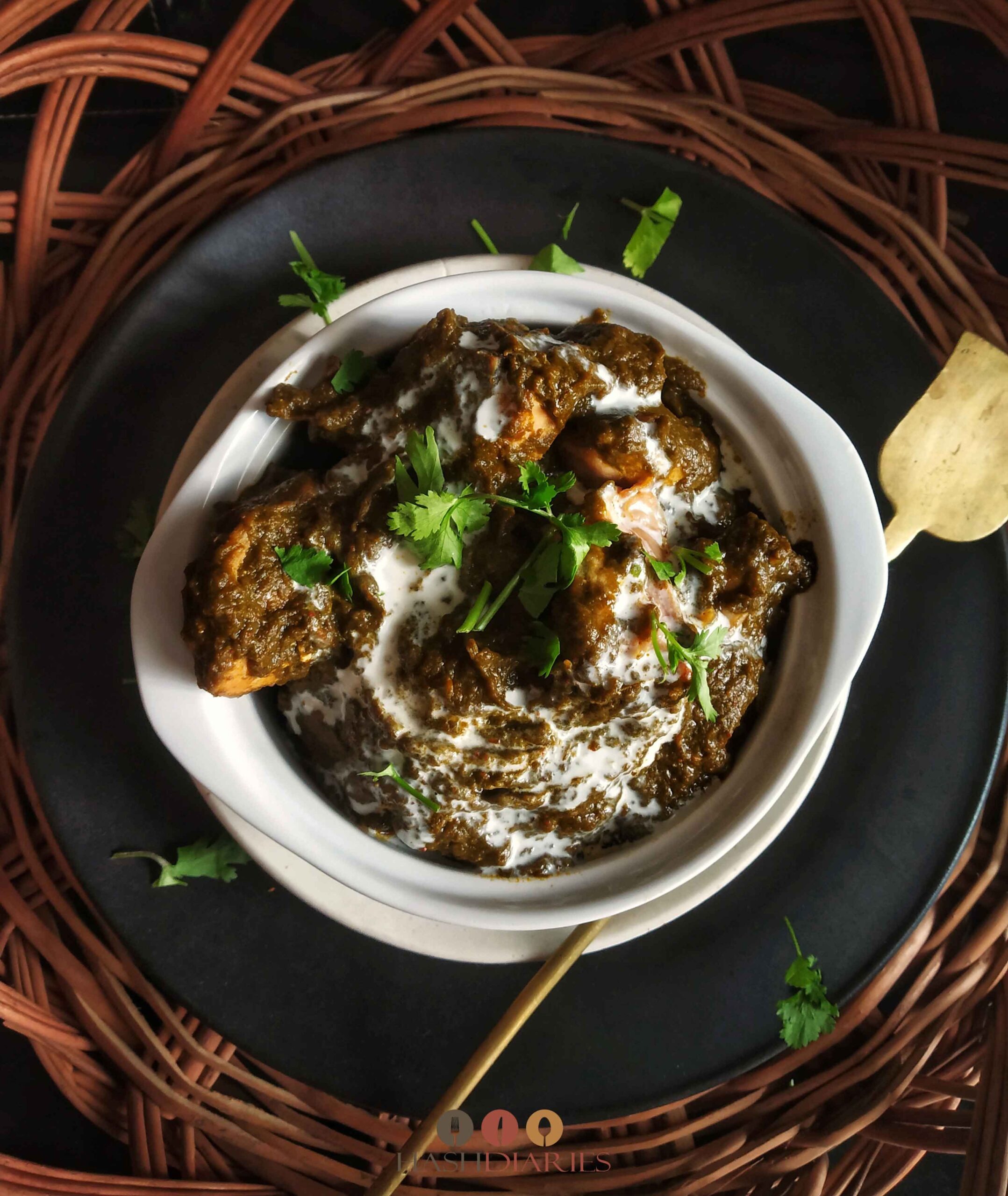 Palak Chicken Curry Recipe