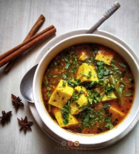 Vegetarian Quick Paneer Curry Recipe