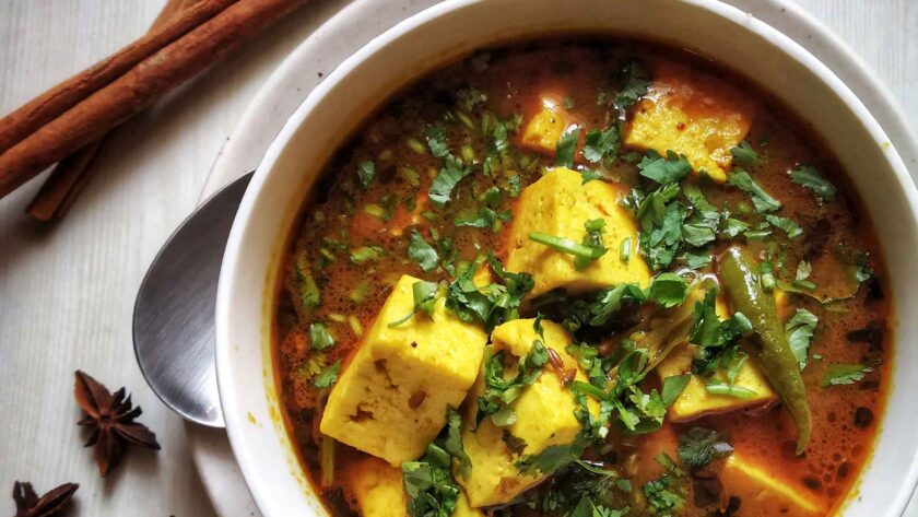 Vegetarian Quick Paneer Curry Recipe