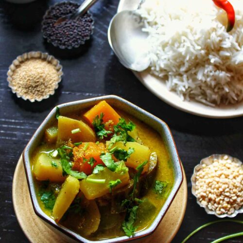 Anaj diye Jhaler Jhol