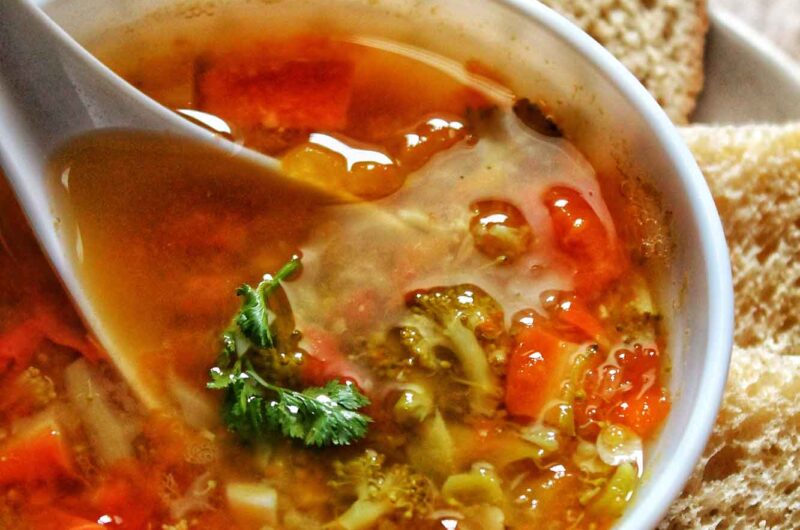 Mix vegetable soup recipe