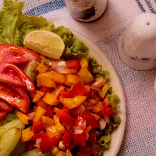 Tropical Garden Salad Recipe with SPRIG Hot Sauce