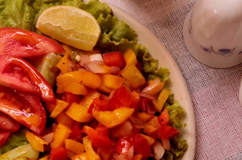 Tropical Garden Salad Recipe with SPRIG Hot Sauce