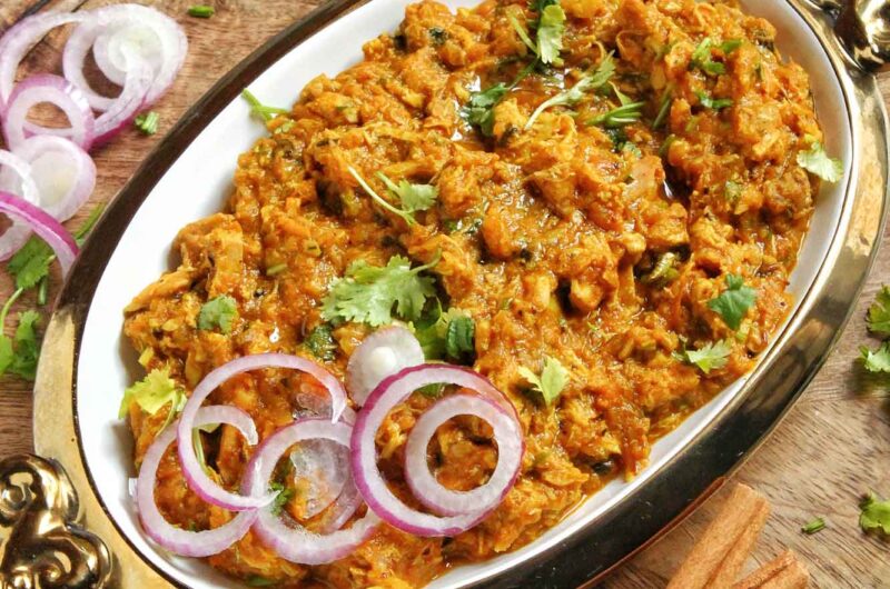 recipe of chicken bharta