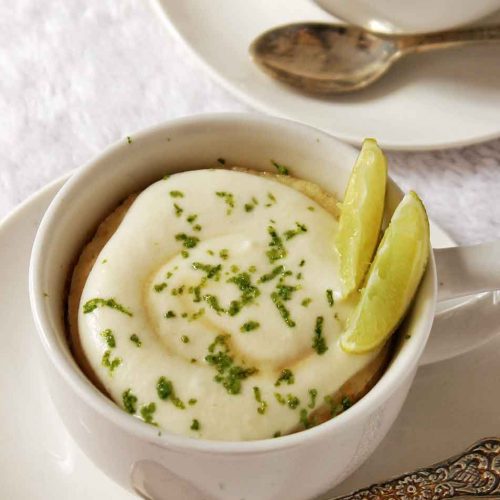 Lemon Mug Cake Recipe