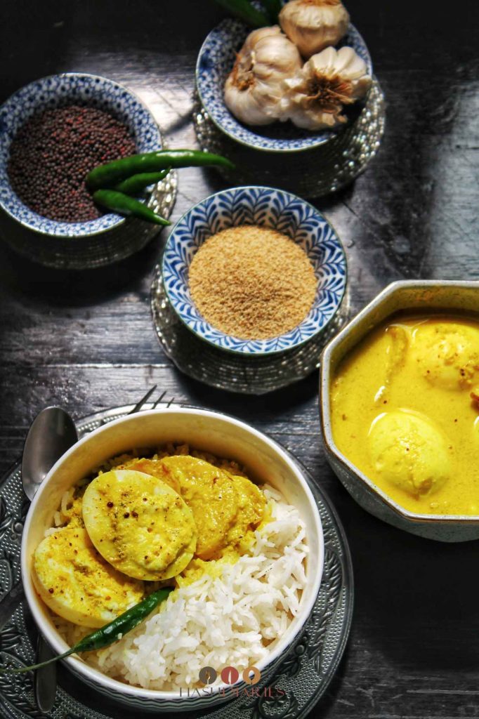 Dim Shorshe - Bengali Egg Curry