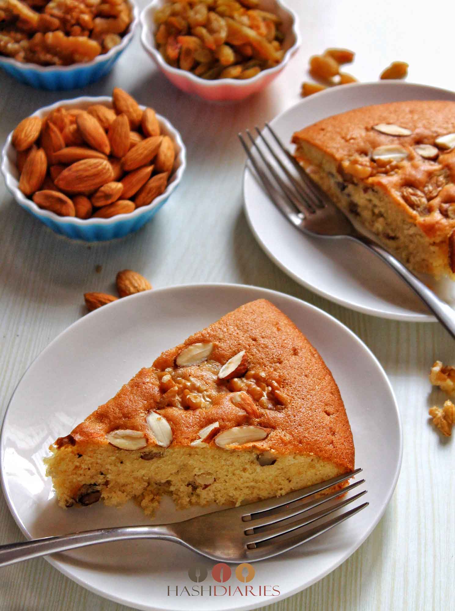 Recipe for whole wheat cake