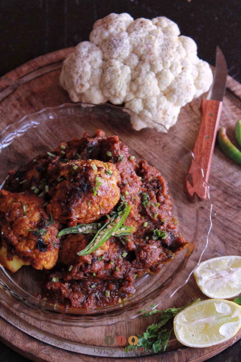 Bengali Phulkopir Roast Indian Vegetarian Recipes