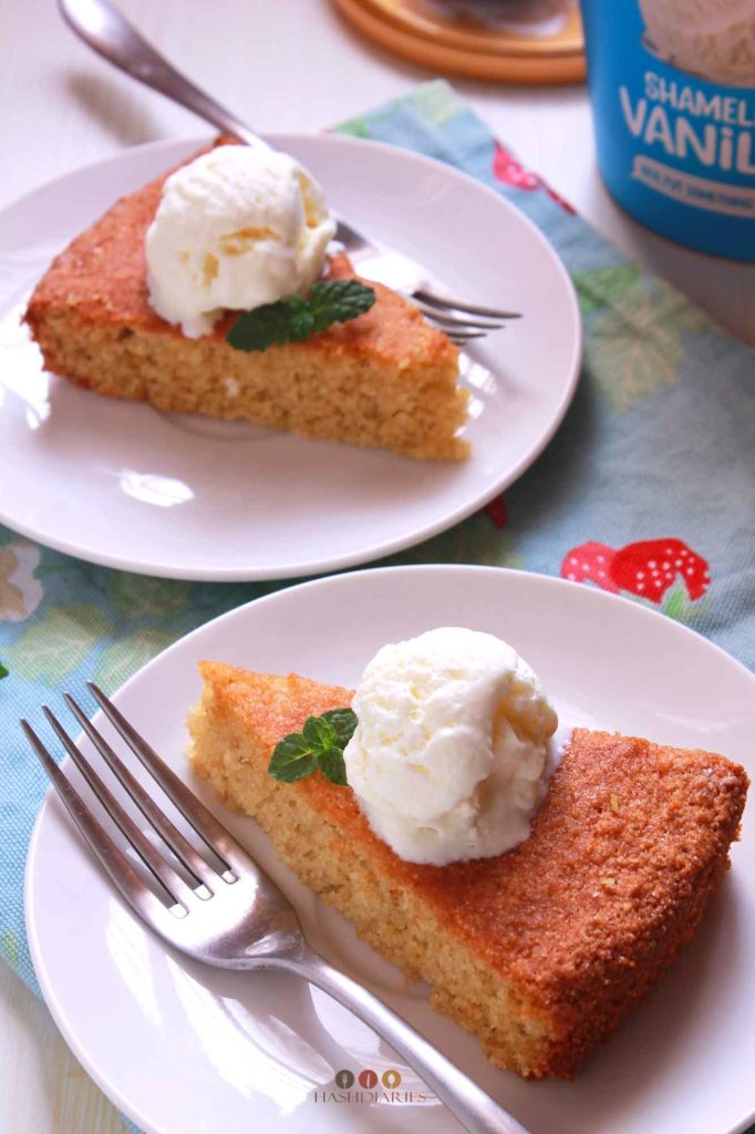 suji ka cake - Mango cake - semolina cake recipe with egg
