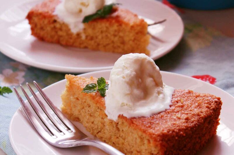 Mango Semolina Cake - Sooji ka Cake recipe