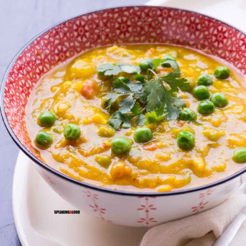 Shobji diye Arhar Dal recipe