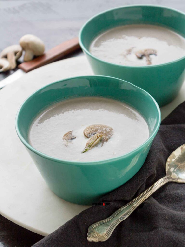 Cream of Mushroom soup recipe vegetarian