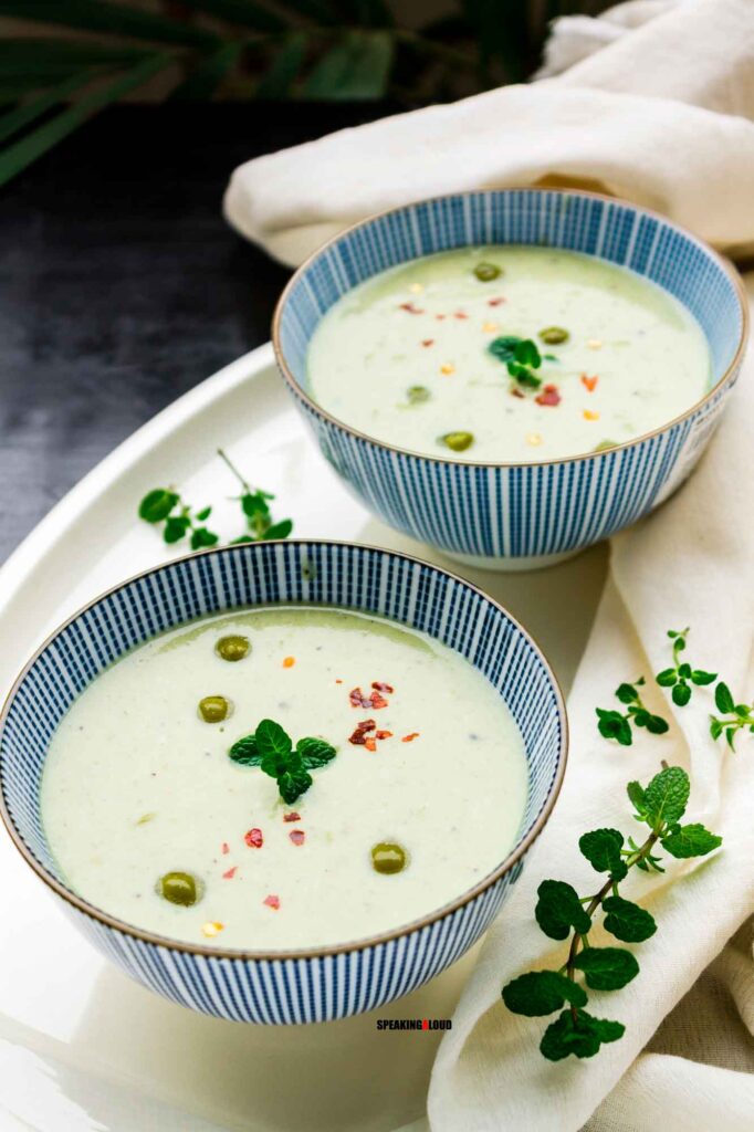 Mint and Peas Soup