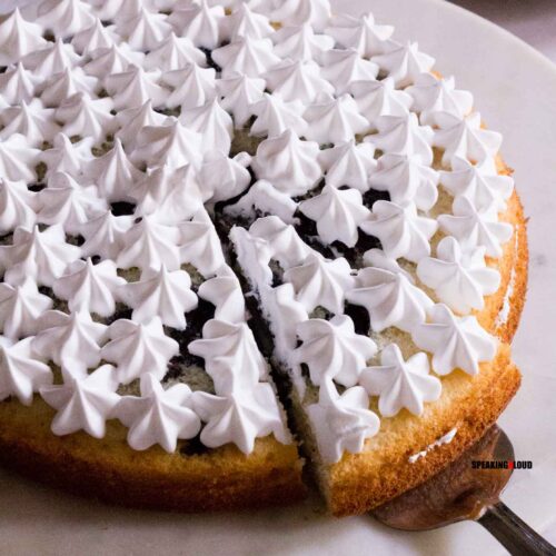 Lemon Blueberry Cake recipe