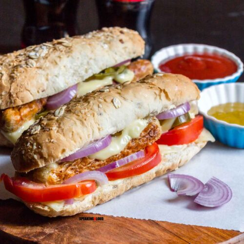 Chicken Subway Sandwich Recipe Easy Breakfast Recipe Ideas