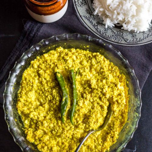 Shorshe Bhapa Chana recipe