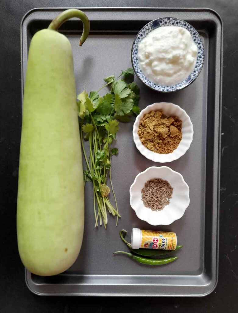 how to make dahi wali lauki ki sabji ingredients