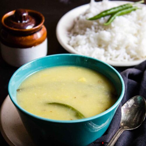 Kacha Muger Dal recipe