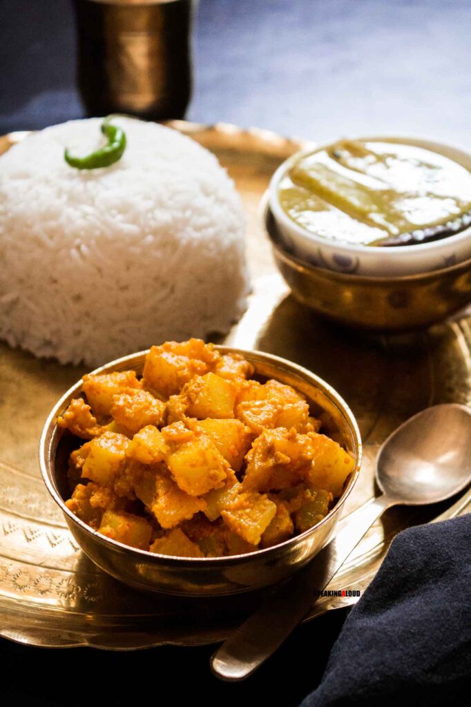 Aloo Posto recipe Bengali style