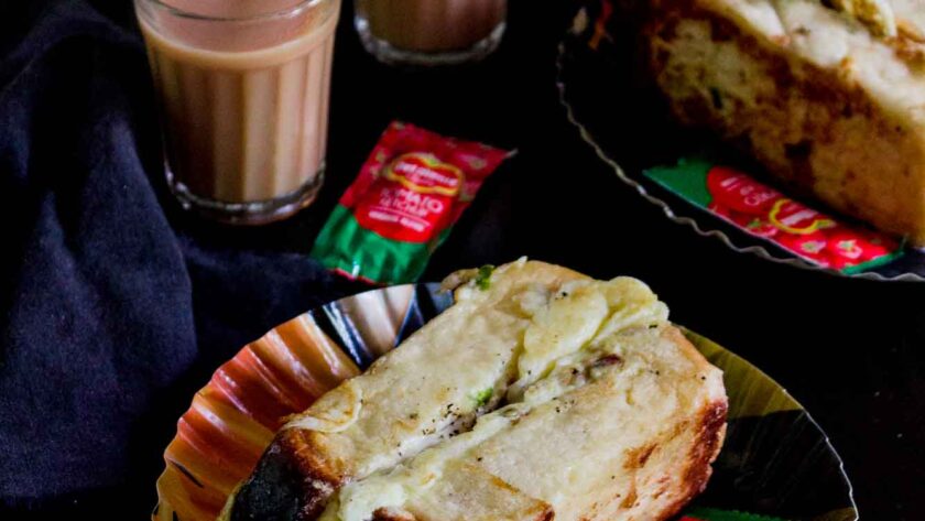 Kolkata street food style Egg Toast recipe