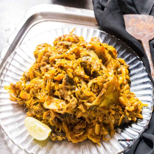 Rui Macher Matha diye Bandhakopi Tarkari