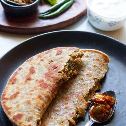 chana dal ka parantha recipe