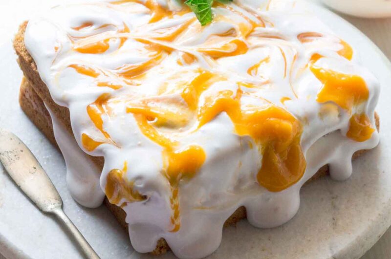 Eggless Mango Cake recipe