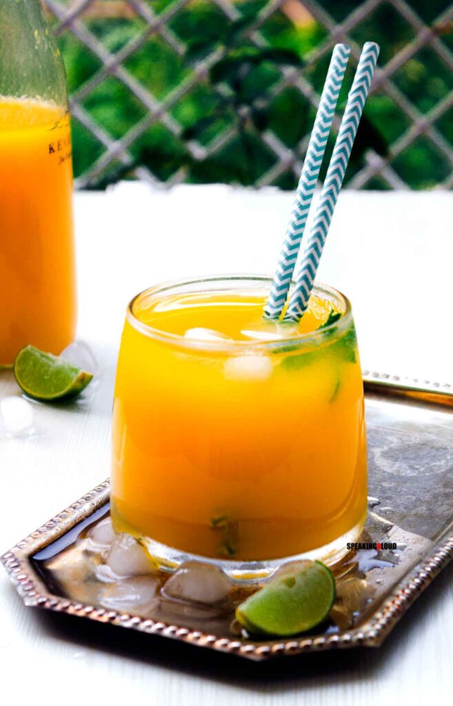 mango mojito mocktail recipe for summer drinks