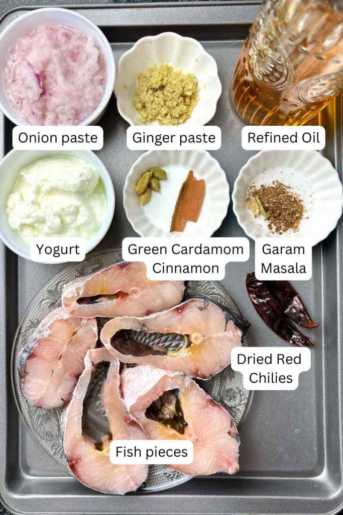 Doi maach recipe ingredients