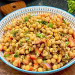 Delhi style Matar Chaat Recipe