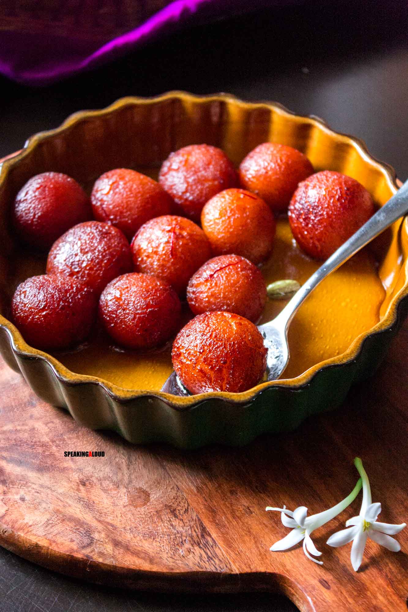 gulab jamun with milk powder