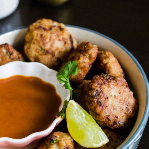 Thai style Chicken Cakes