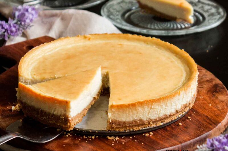 baked cheesecake recipe without cream cheese