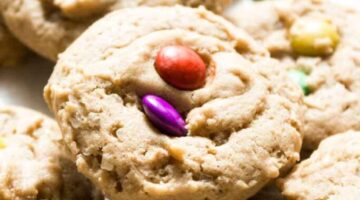 Soft M&M Cookies Recipe