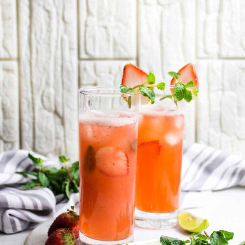 Strawberry Lemonade - Virgin Strawberry Mojito