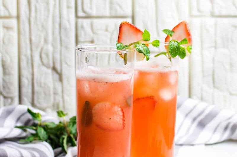 Strawberry Lemonade - Virgin Strawberry Mojito