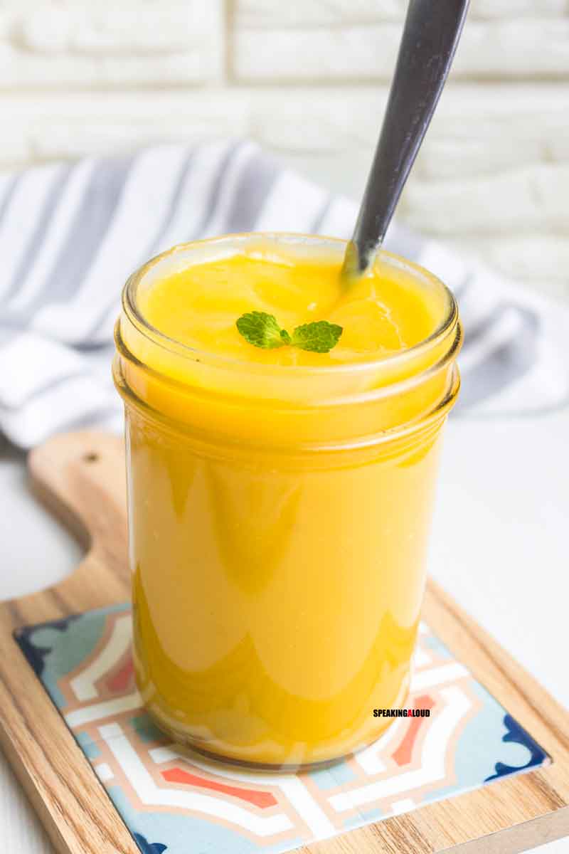 Mango Coulis or Sweet Mango Sauce Recipe