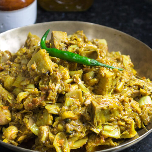 How to make kathal ki sabji - jackfruit curry