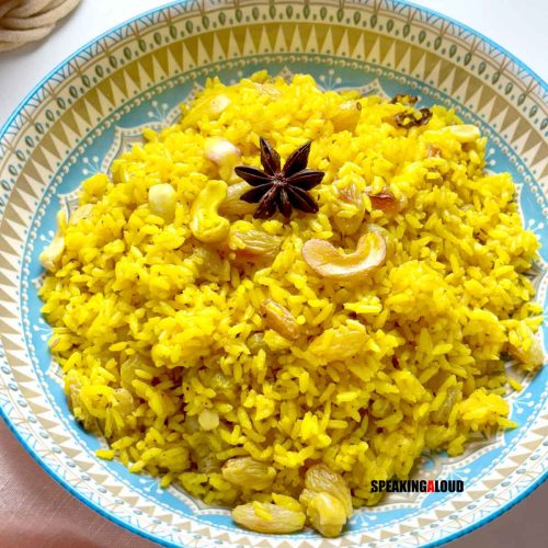 Bengali Basanti Pulao recipe